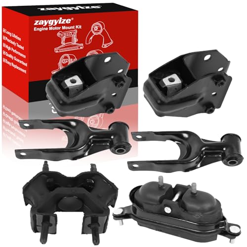 zaygyize Engine Motor and Trans Mount Set of 6 Compatible with Chevrolet Impala 2006 2007 2008 2009 2010 2011for Chevrolet Monte Carlo 35L 2006 2007 Replace A2818 A5372 A5372 A2796 A5263 A5263 - Image 1