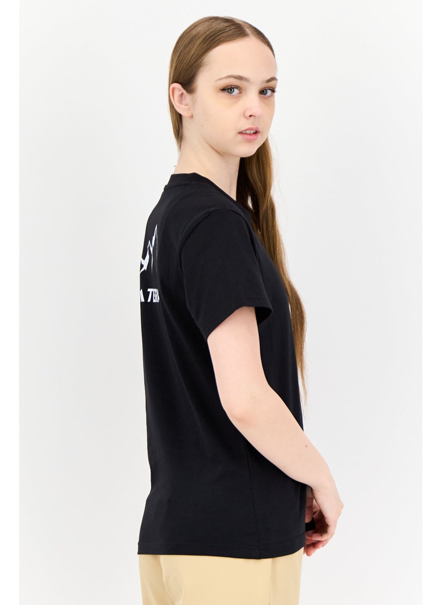 Adidas - Adidas X Terrex Women Sportswear Fir Short Sleeve Outdoor Tops, Black - Image 1