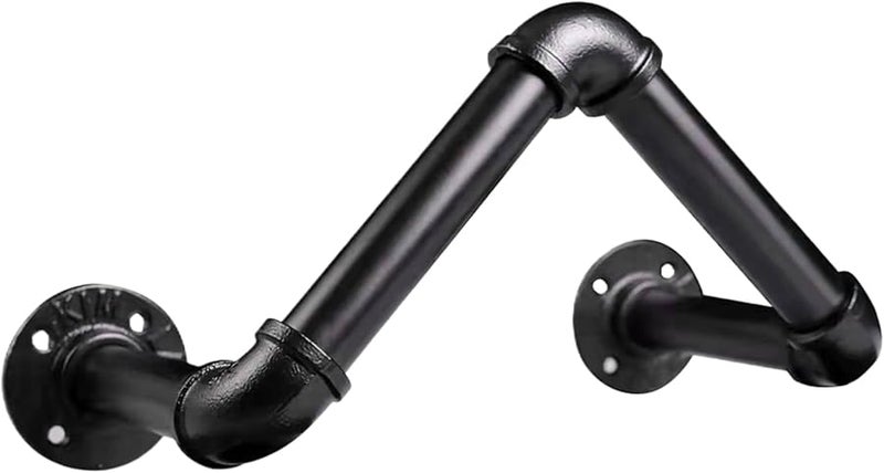 حامل خرطوم معدني ثقيل للتركيب على الحائط، حامل كبير لخرطوم المياه للحديقة والمرآب - Image 5