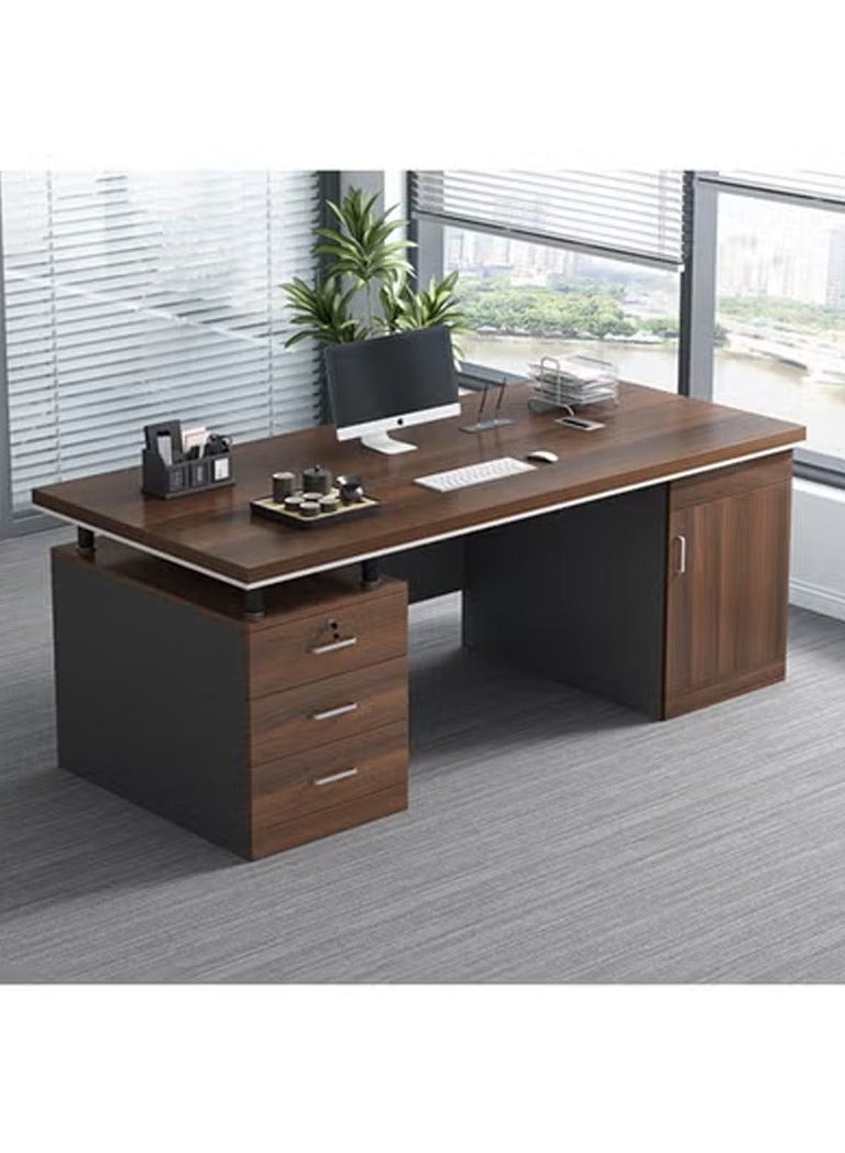 keke Executive Office Desk and Multifunction Computer Table 120 CM - Image 2