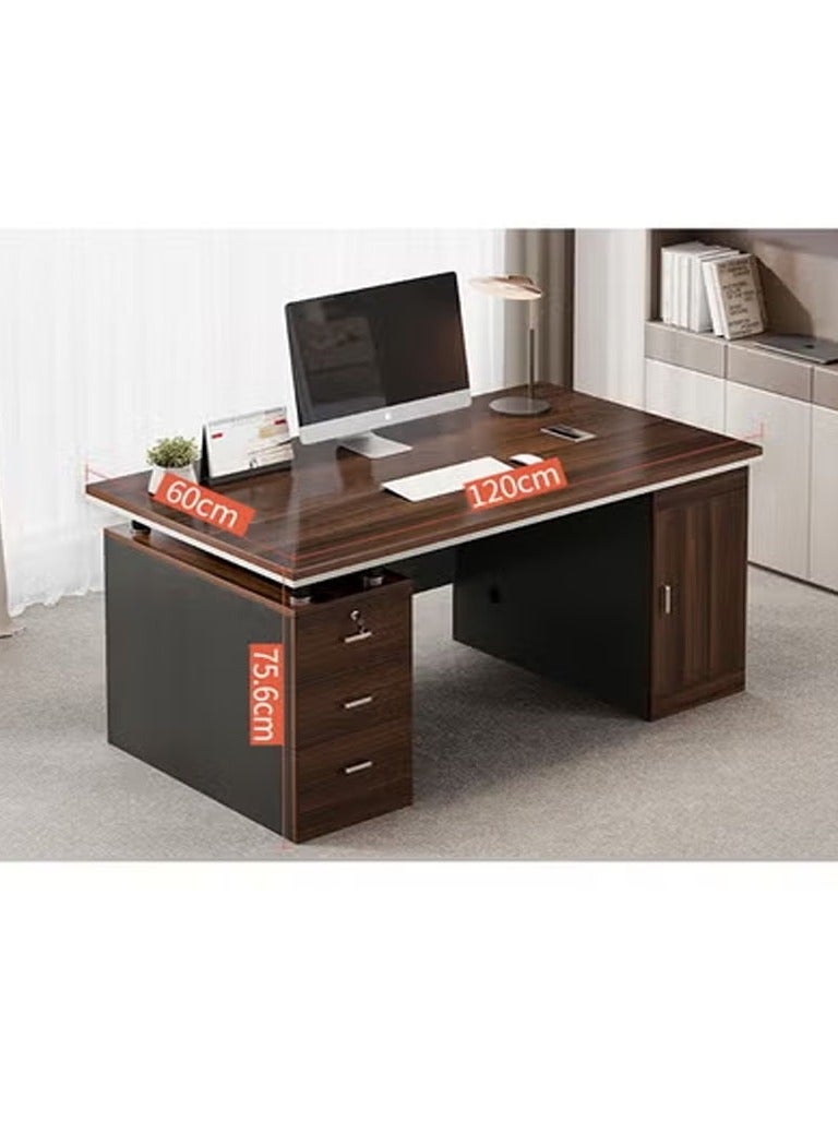 keke Executive Office Desk and Multifunction Computer Table 120 CM - Image 3