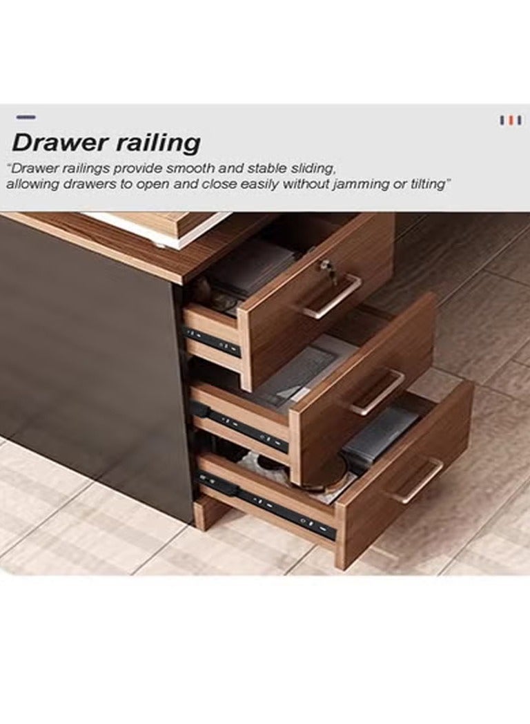 keke Executive Office Desk and Multifunction Computer Table 120 CM - Image 4