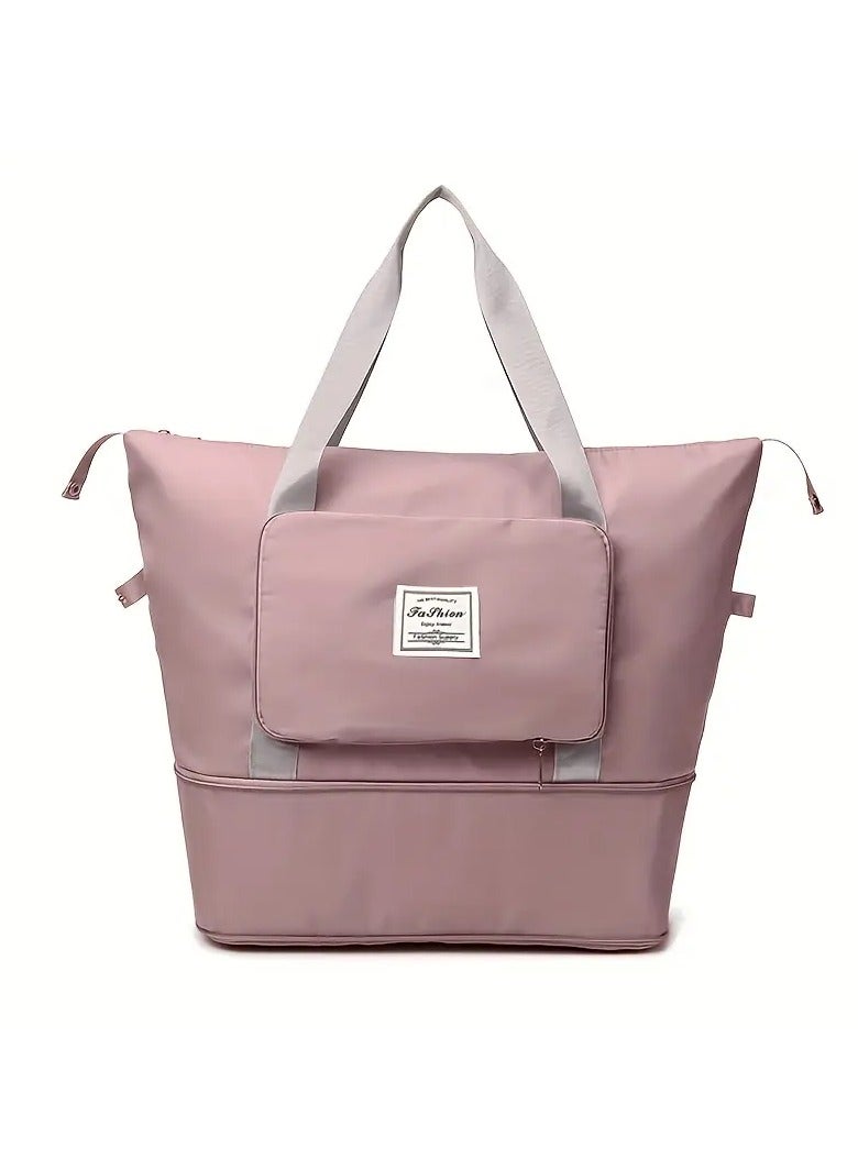 SamoDani Tote Handbag Foldable Extendable Travel Bag for Luggage Gym Sports Multipurpose - Image 1