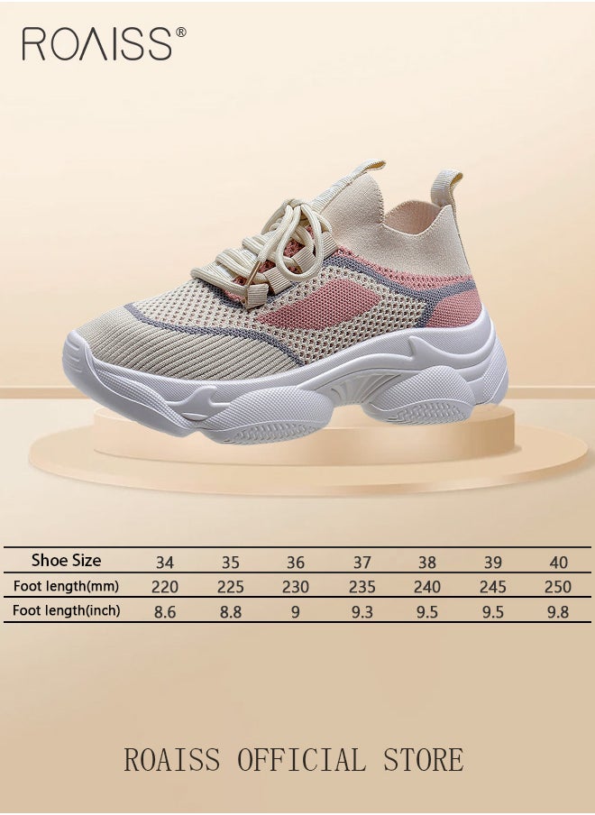 Women's Thick Sole Sneakers Women's Mesh Dad Shoes Women's Thick Sole Hollow Casual Shoes - pzsku/Z8D2E67AC27718CFFC5E8Z/45/_/1700117573/7d8fd64e-1aa9-43de-8070-07dd87b8a5cf