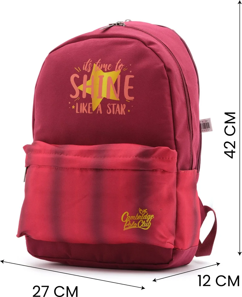 Cambridge Polo Club Star Double Main Compartment Children Primary School Bag Set