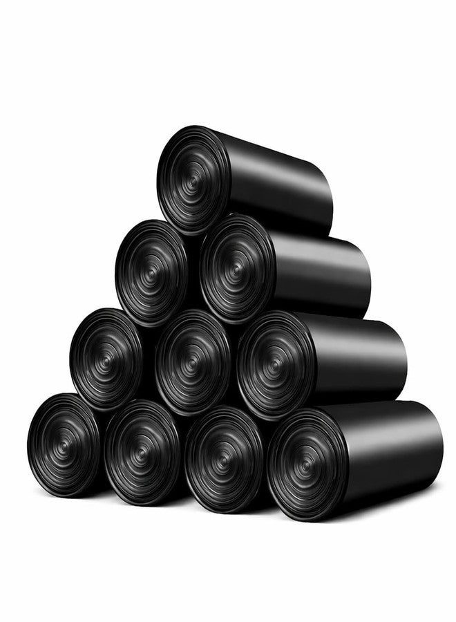 DHARMINSON DHARMISON Garbage Bags Medium Size 19 x 21 Inches – Pack of 30 Black Disposable Dustbin Bags for Home, Kitchen & Office Use, Strong & Leak Resistant Waste Bags - Image 1