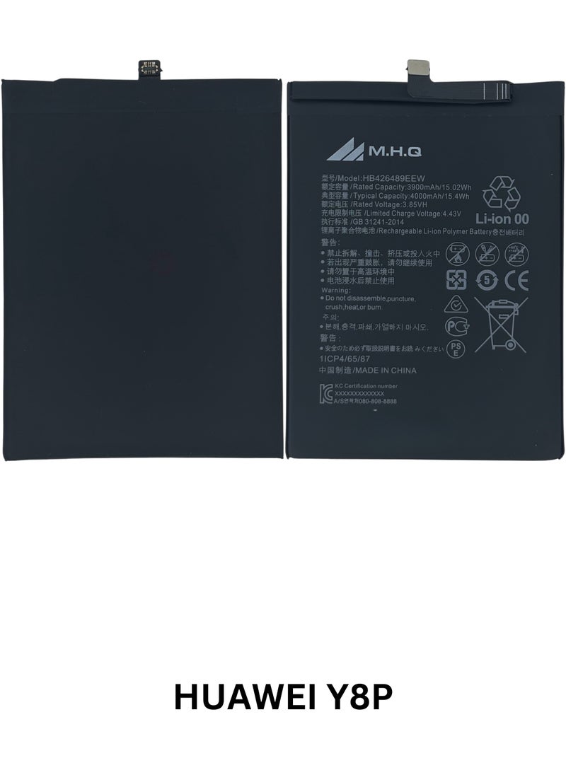 M.H.Q Huawei Y8P: AQM-LX1, AQM-LX2, AQM-LX3: HB356687ECW Battery High Quality  - Image 3