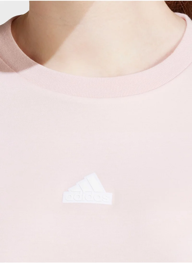 Adidas Signature Graphic Print T-Shirt