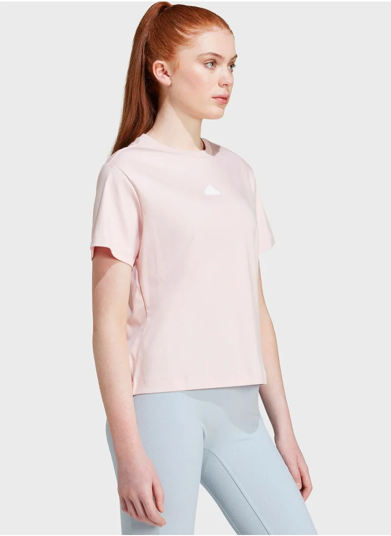 Adidas Signature Graphic Print T-Shirt