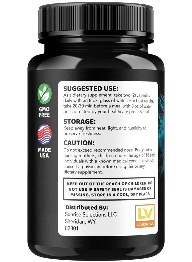 LIVORKA (2 Pack) IQ Blast Pro Capsules - Official IQ Blast Pro Advanced Supplement Pills, IQ Blast Pro Premium Formula for Wellness & Health Support, Oiriginal IQ Blast Pro Reviews, 120 Capsules for 2 Months - Image 5