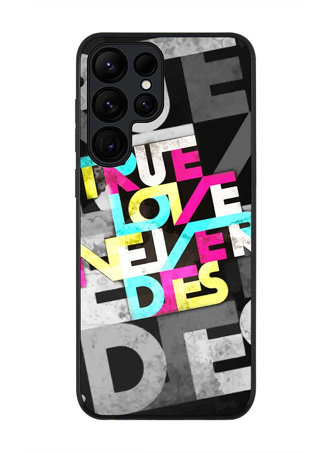 Stylizedd For Samsung Galaxy S25 Ultra 5G Case,Slim fit Camera Protection, Shockproof Thin Phone cover  - True Love Never Dies - Image 1