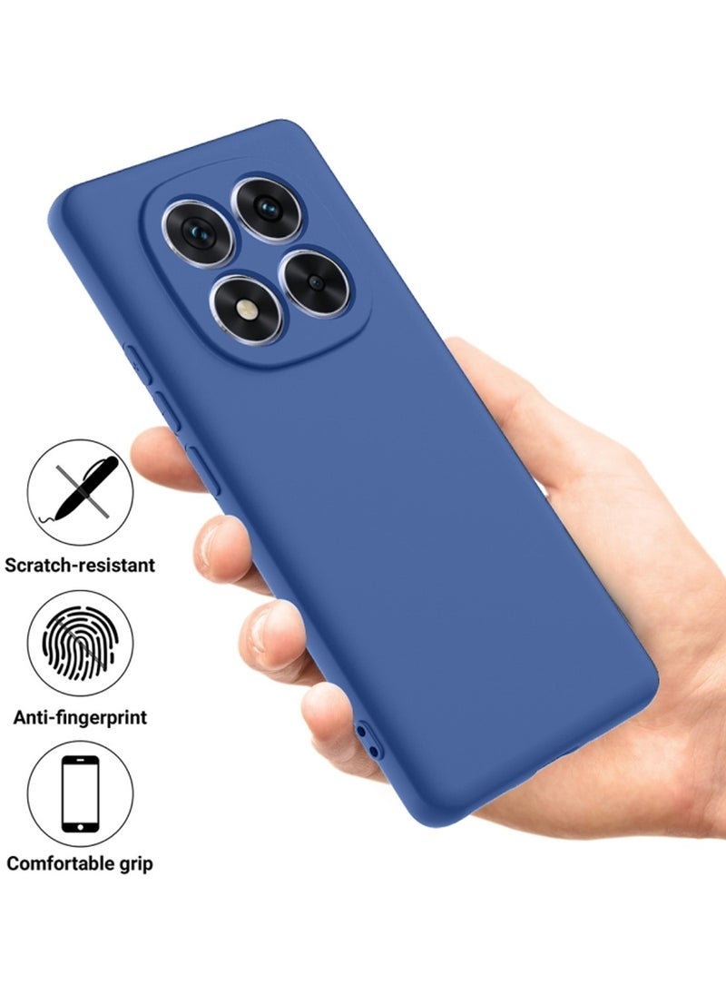 JAJEEK Xiaomi Redmi Note 14 Pro 4G 2025 Premium Soft Liquid Silicone Case Cover – Slim, Shockproof, Anti-Scratch, Soft Touch, Full Protection, Navy Blue - Image 2