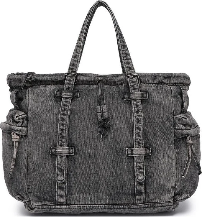 Barcelona Denim Jeans Fabric Shoulder Women's Bag 3216