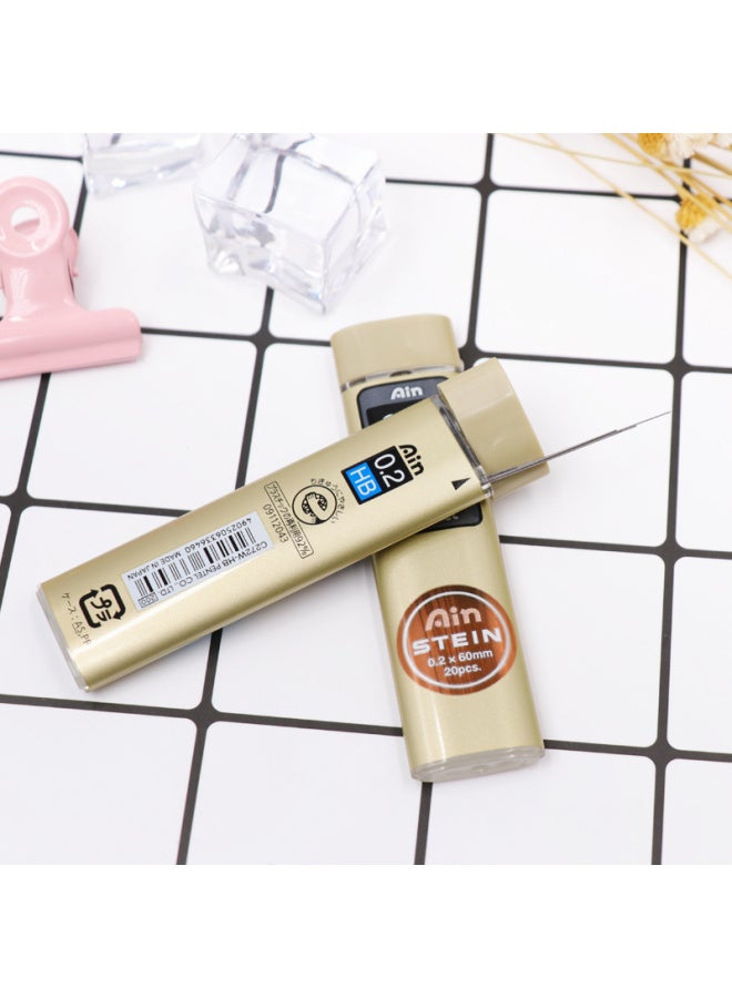 Pentel 0.2Mm Mechanical Pencil Lead, Break-Resistant, Smooth, Clear, C272W Hb/2 Tubes (40 Pieces In Total) - Image 3