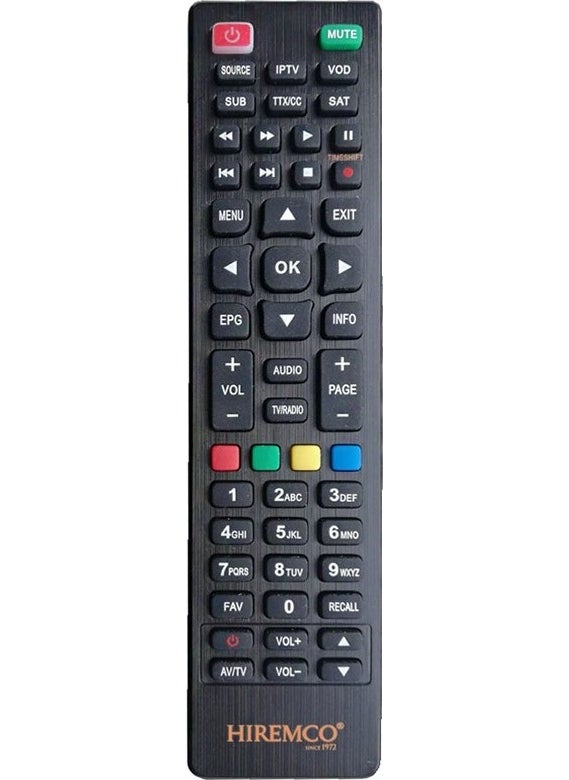 Hiremco Zapper Combo HD Satellite Receiver Remote Control