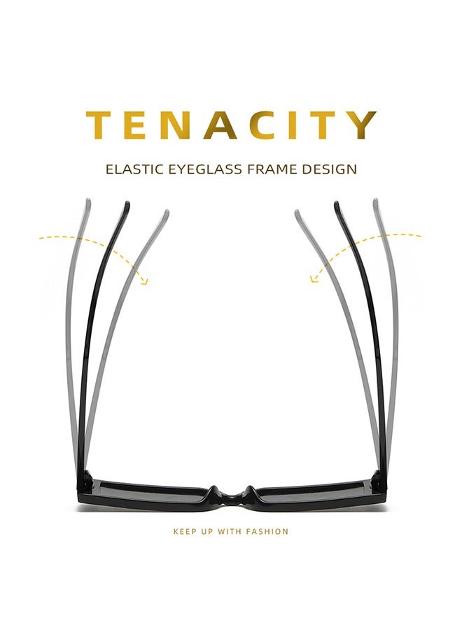 Small Square Sunglasses Protection Glasse, Retro Rectangle Sunglasses Women and Men Vintage, Vintage Driving Glasses 90s Fashion Narrow Square Frame UV400 Protection - Image 4