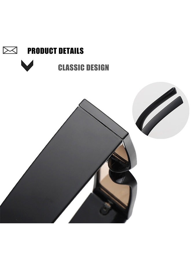 Small Square Sunglasses Protection Glasse, Retro Rectangle Sunglasses Women and Men Vintage, Vintage Driving Glasses 90s Fashion Narrow Square Frame UV400 Protection - Image 3