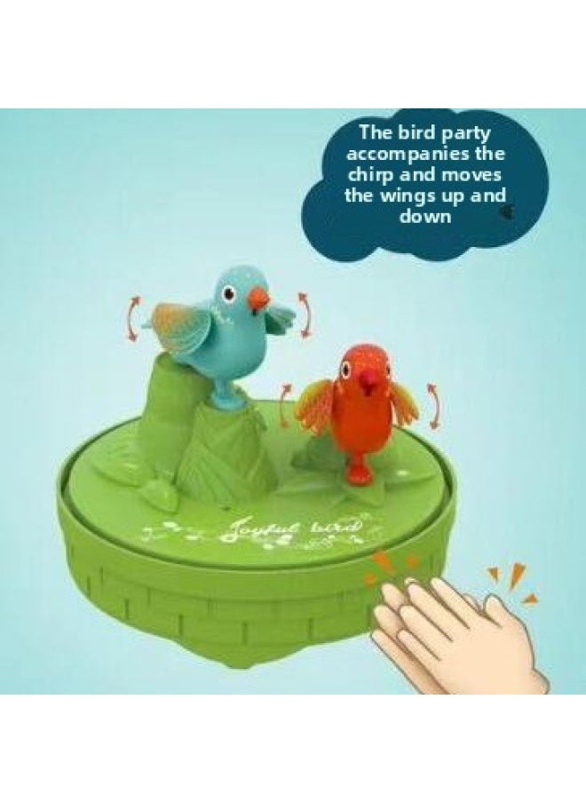 Interesting Bird Cage Voice Control Induction Simulation Bird Cage Lighting Toy Parrot Will Call Boys And Girls Gifts-Color:RS5868 Interesting Bird Cage (6 A Display Box)  - Image 5