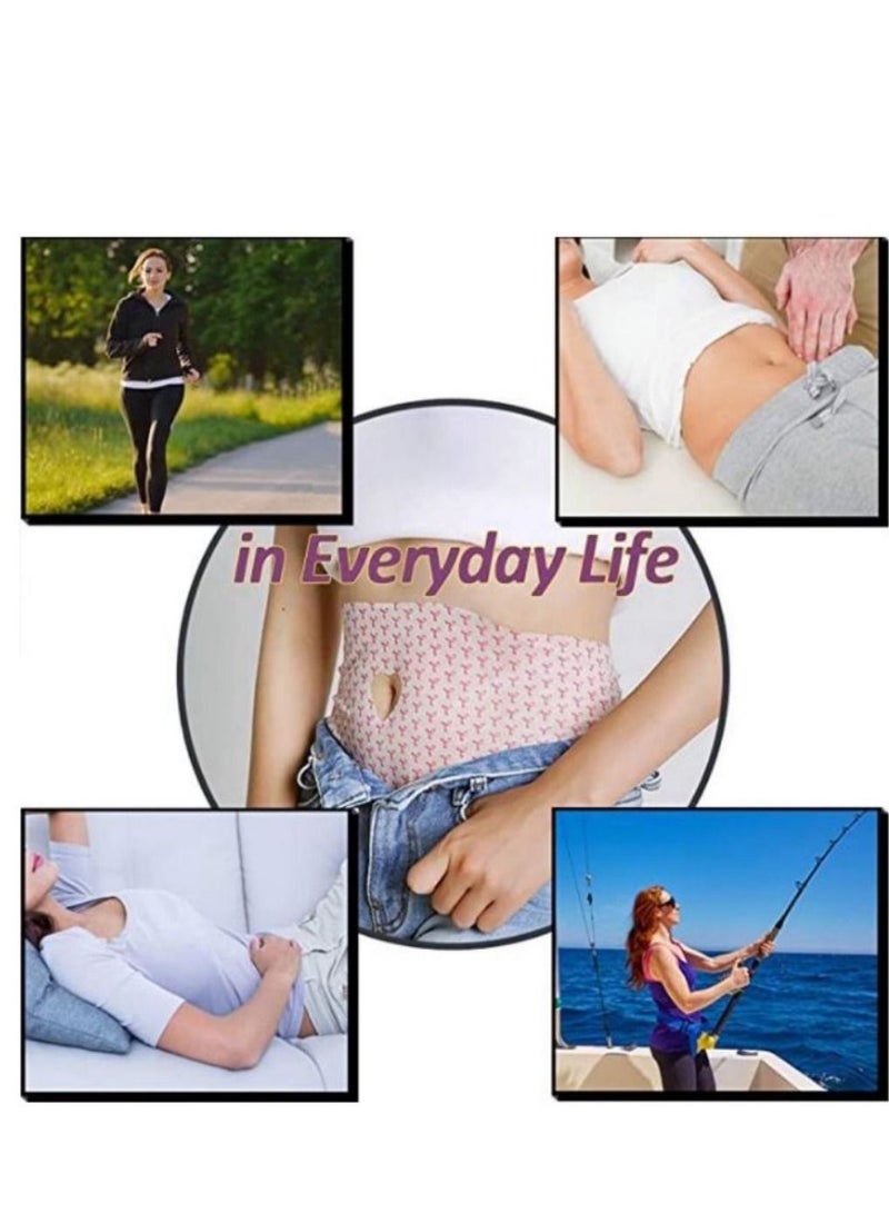 MYMI 5 Pieces Lazy Belly Stickers Trendy Vibrant Belly Slimming Set - Image 3