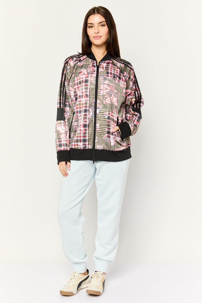 adidas Originals Women Sportswear Fit Long Sleeves Outdoors Jacket, Multicolor  - Image 2