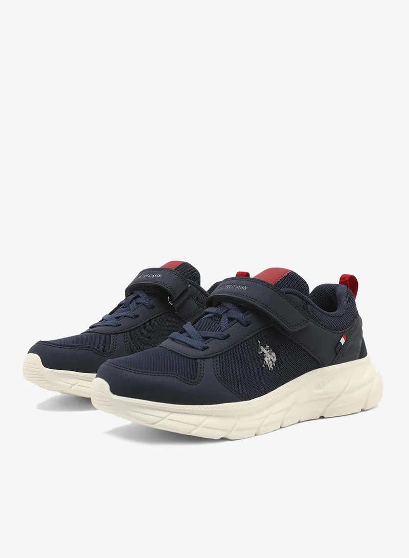 U.S. Polo Assn. 6P NUPENA JR GLB 6FX BOY OD_NAVY Nupena Jr Kids Casual Shoes - Navy for Men | Best Price UAE