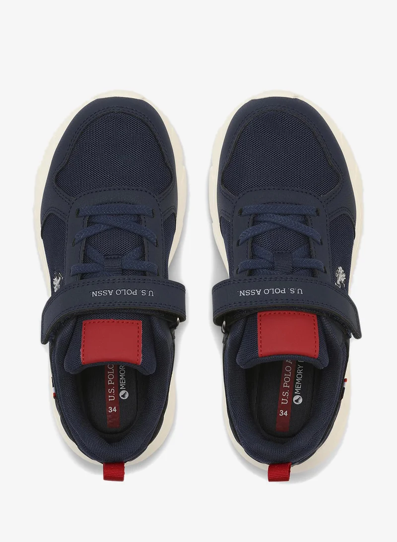 U.S. Polo Assn. 6P NUPENA JR GLB 6FX BOY OD_NAVY Nupena Jr Kids Casual Shoes - Navy for Men | Best Price UAE