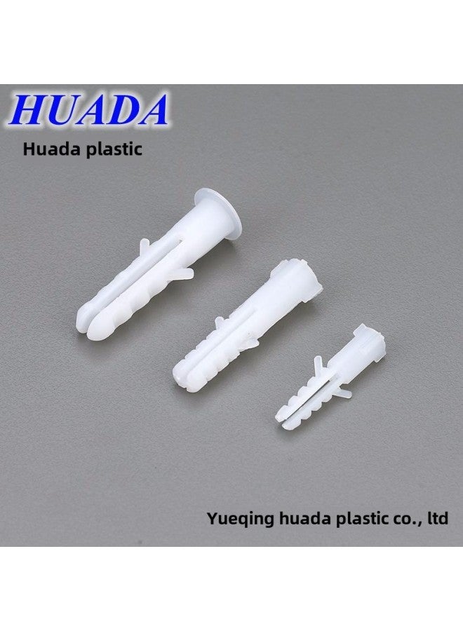 Plastic Expansion Pipe Nylon Expansion Pipe Plastic Rubber Plug Expansion Pipe Clamp Expansion Screw Rubber Bolt-Model:HDS-6mm  - Image 1