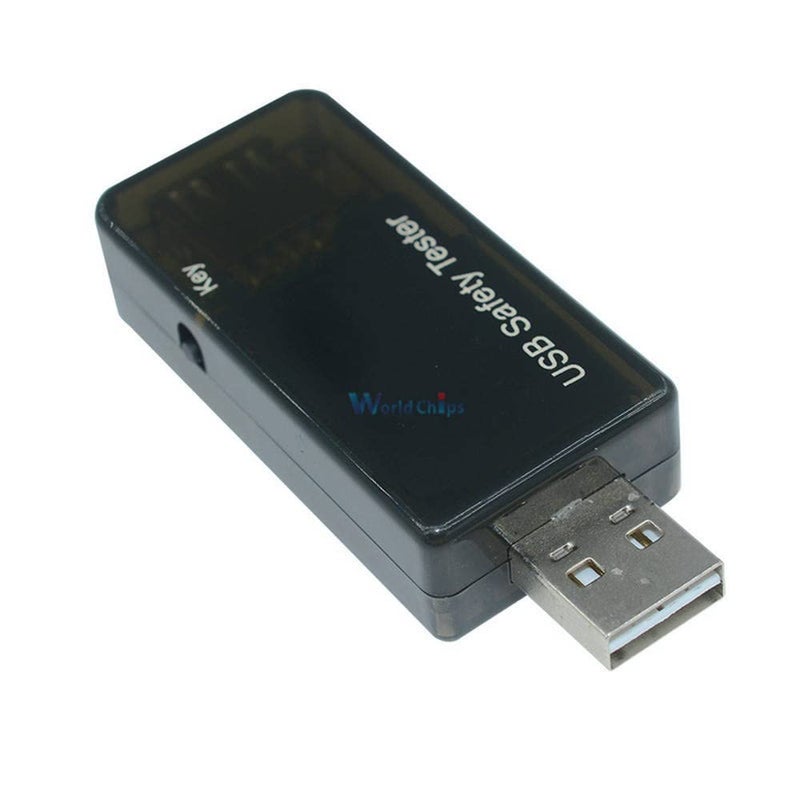 0 5A USB Digital Voltmeter Ammeter LCD Power Capacity Tester Multimeter Monitor - Image 1