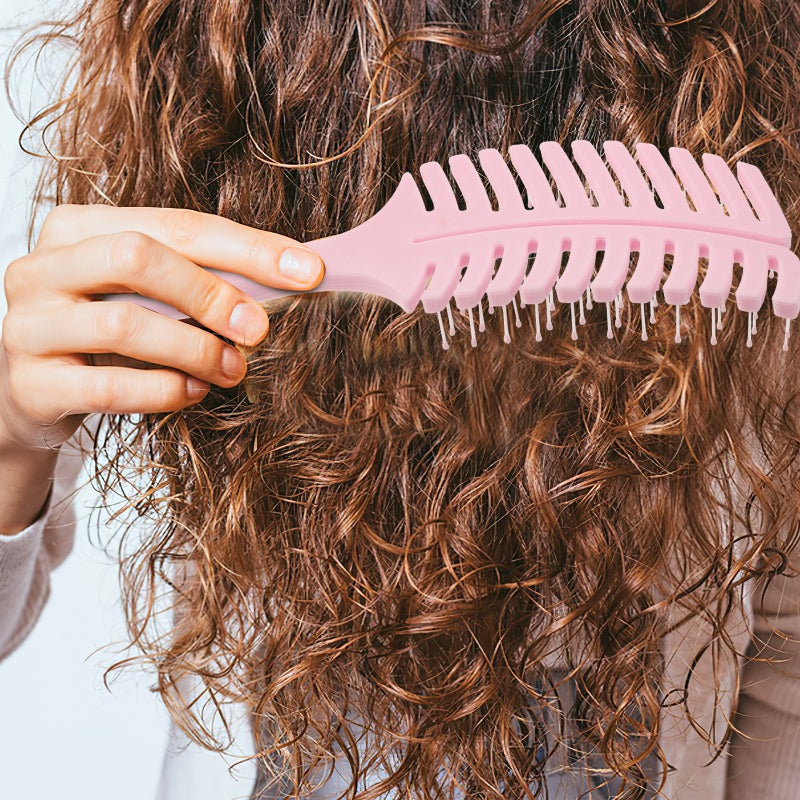 Massage Comb Curved Hair Comb Massage Styling Comb Men Women Household Comb - Image 4