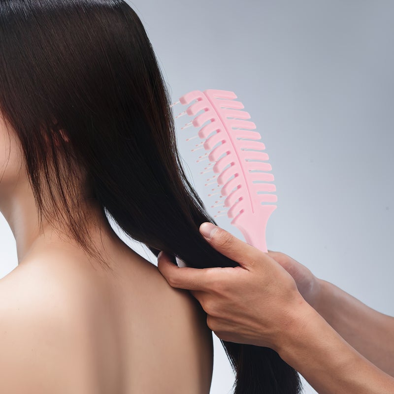 Massage Comb Curved Hair Comb Massage Styling Comb Men Women Household Comb - Image 3