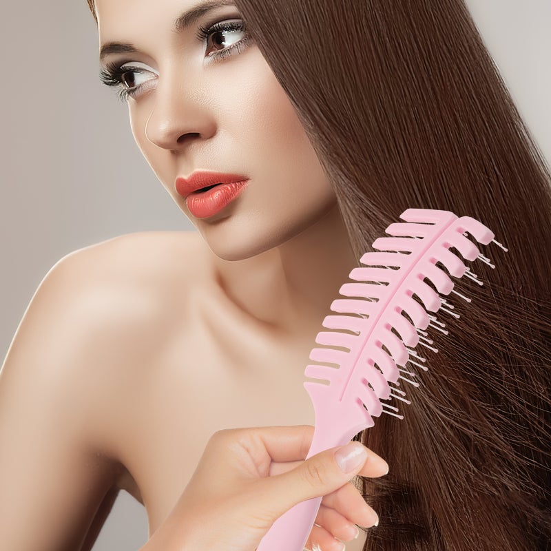 Massage Comb Curved Hair Comb Massage Styling Comb Men Women Household Comb - Image 2