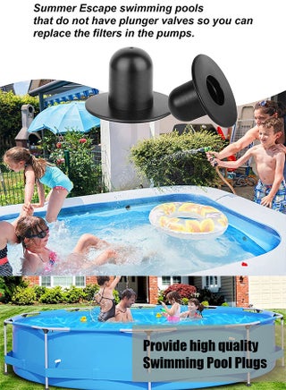 Generic 2pcs Swimming Pool Pump Strainer Hole Plug for INTEX Above