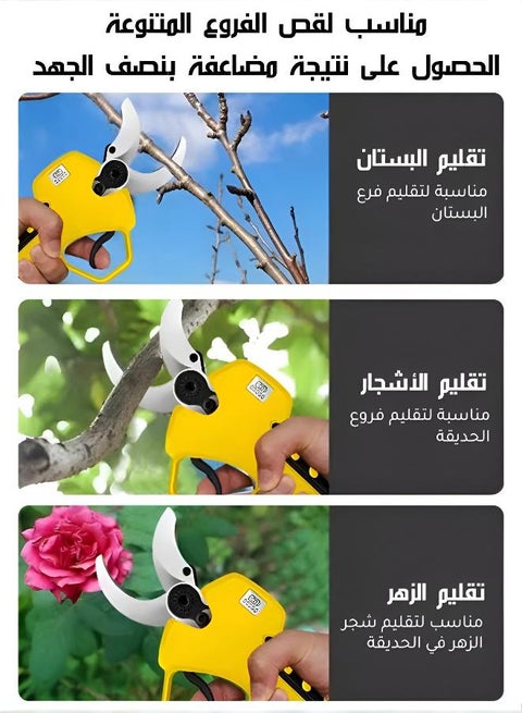 Cordless Electric Pruning Shear with Lithium Battery