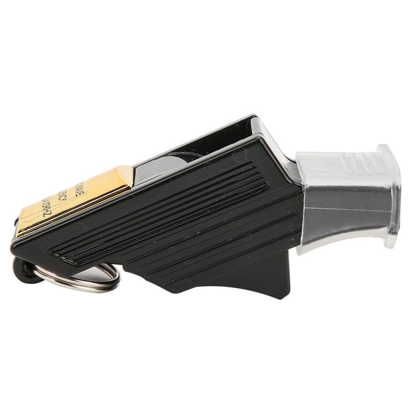 Emergency Lifesaving Whistle: Black Gold, ABS Environmental Protection Material, Nuclear Free Design, Loud Clear Sound - Durable Removable Metal Buckle, Lightweight Portable Whistle for Outdoor Surviv - Image 2