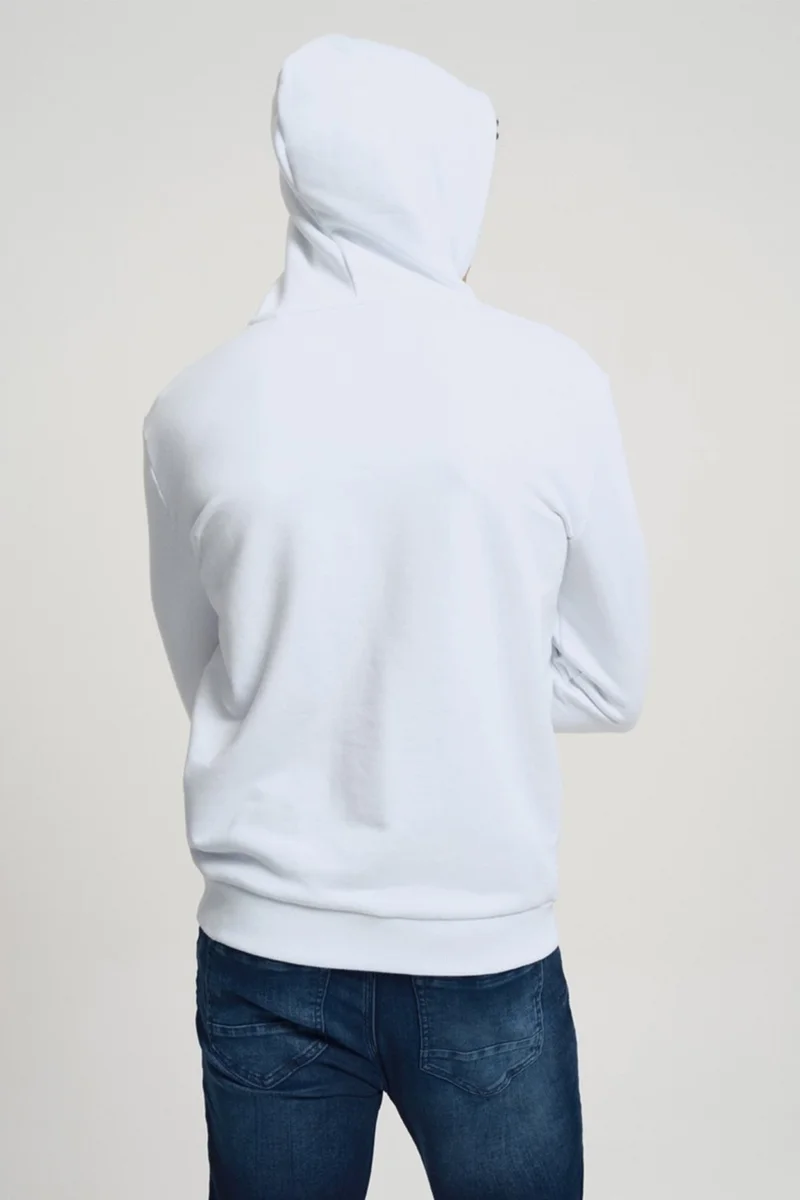 LOFT Men's White Regular Fit Men's Sweatshirt LF2034046