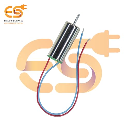 Electronicspices Electronic Spices Metal Dc 3.7V 716 7X16Mm Micro Coreless Motor With Propeller High-Speed Mini Drones (2 Motors + 2 Propellers) - Image 5