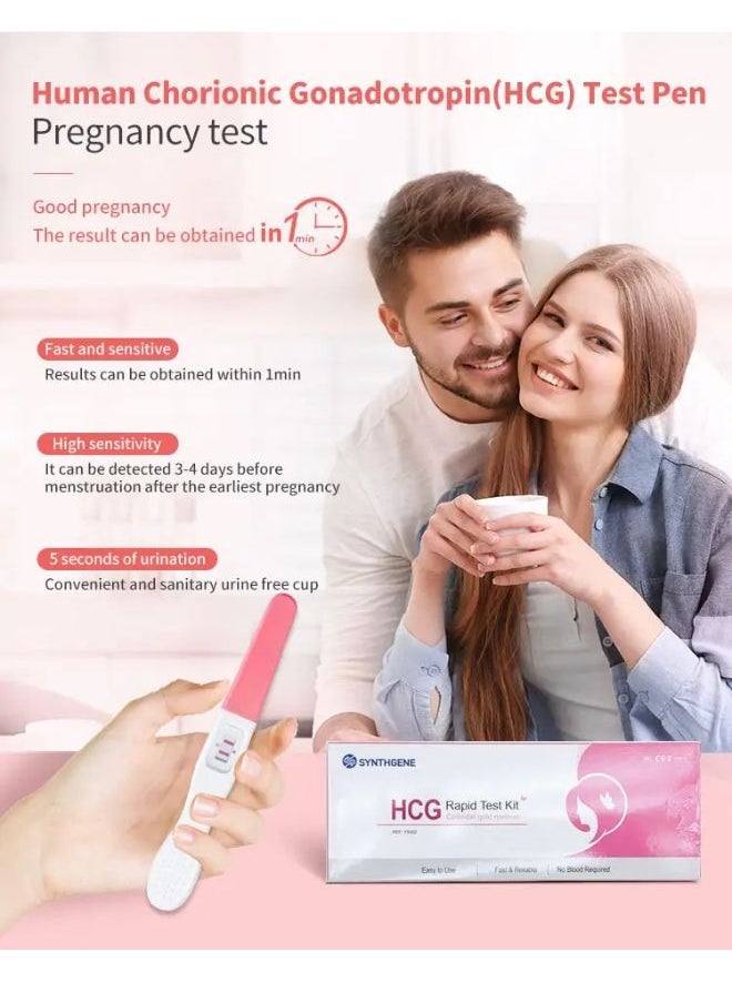 Generic 2 HCG Pregnancy Test Device - Rapid Test Kit for Detecting Pregnancy Hormone HCG for Women. Home Pregnancy Test, Pregnancy Analysis, Pregnancy Test, Digital Pregnancy Test, Early Pregnancy Test, Pre  - Image 2