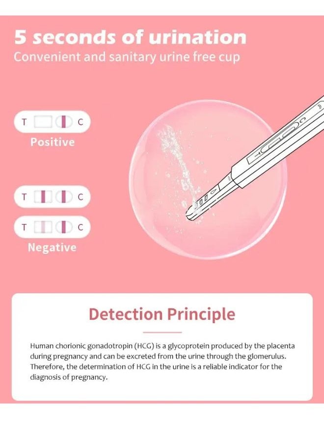 Generic 2 HCG Pregnancy Test Device - Rapid Test Kit for Detecting Pregnancy Hormone HCG for Women. Home Pregnancy Test, Pregnancy Analysis, Pregnancy Test, Digital Pregnancy Test, Early Pregnancy Test, Pre  - Image 3