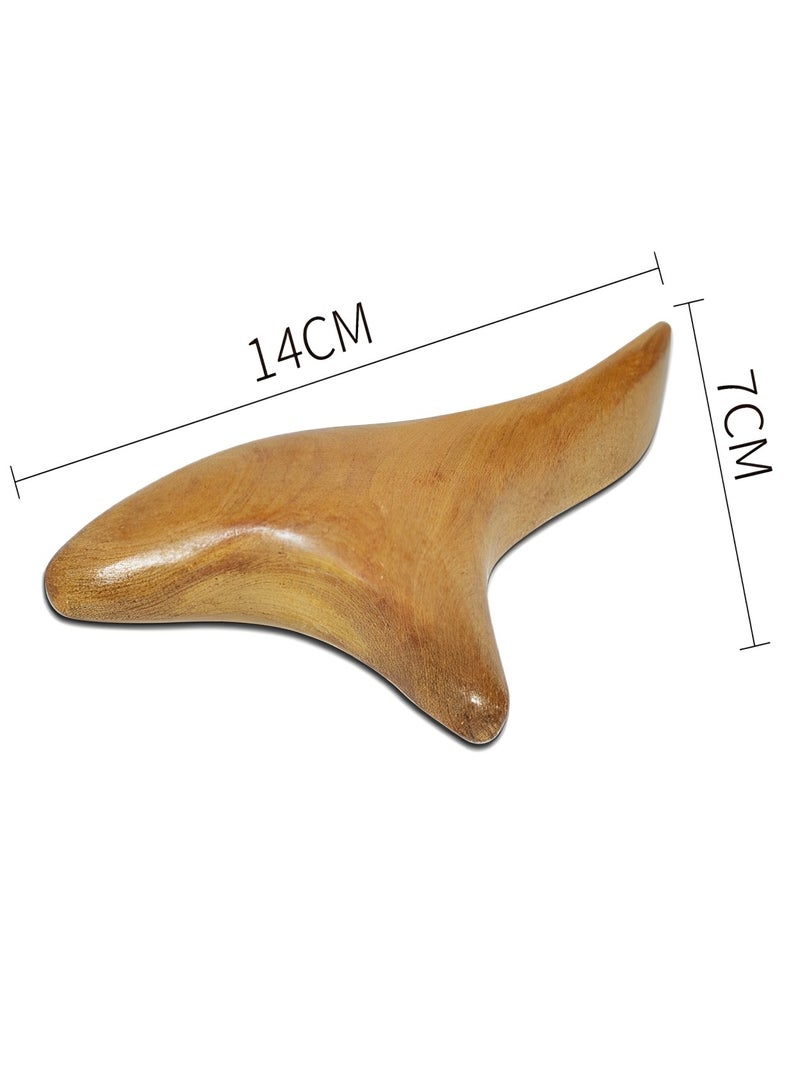 2pcs Professional Wooden Foot Massage Stick, Ergonomic Reflexology Tool, Portable Muscle Relief Massager For Home And Massage Shop - Image 2