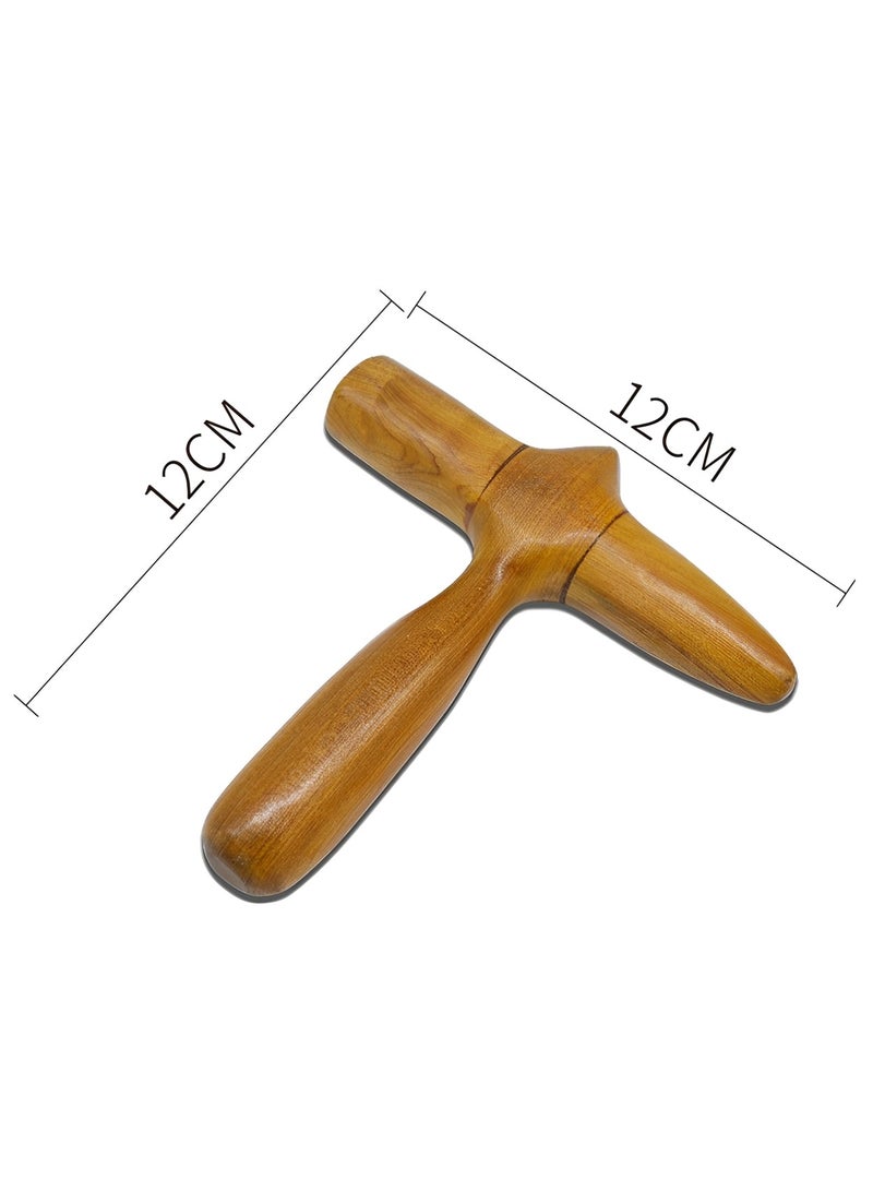 2pcs Professional Wooden Foot Massage Stick, Ergonomic Reflexology Tool, Portable Muscle Relief Massager For Home And Massage Shop - Image 3