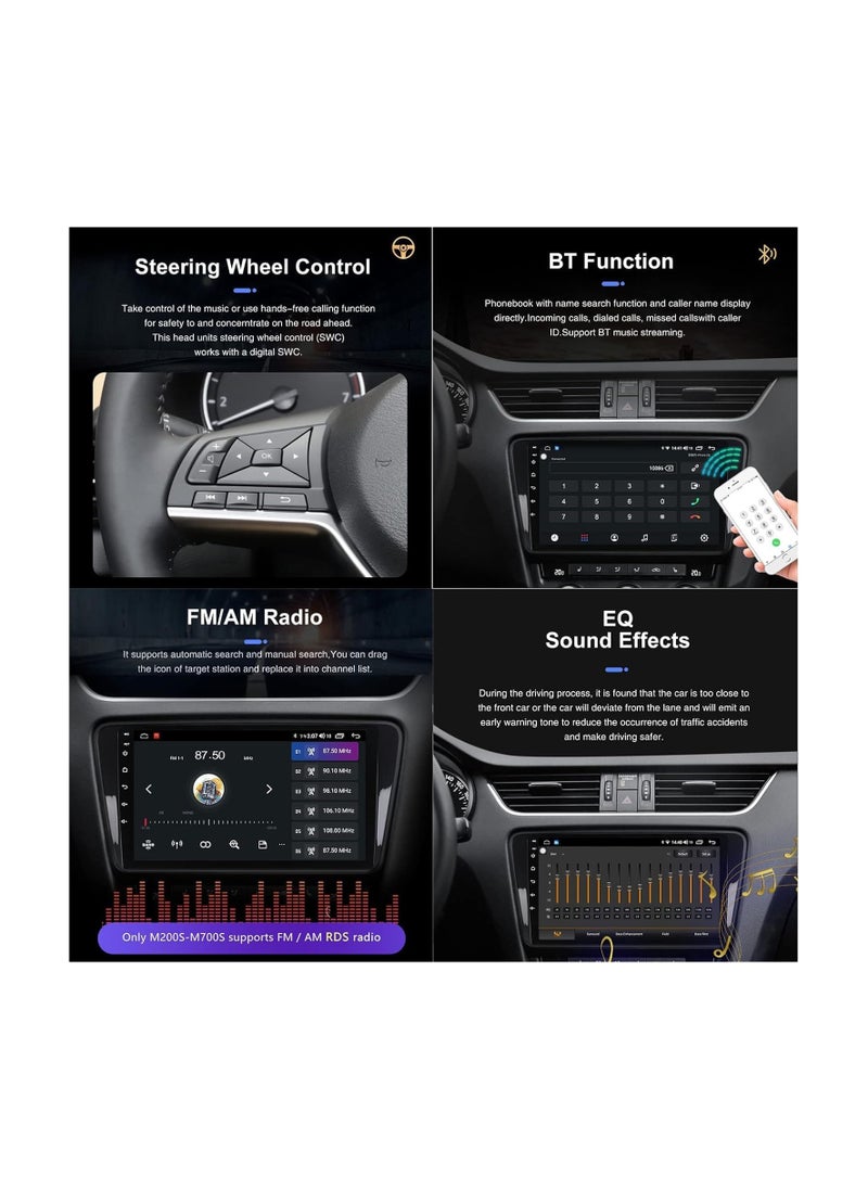 SHEZA STAR Android Car Stereo for Toyota CHR 2016 2017 2018 2019 2020 4GB RAM 64GB ROM 9 Inch Support Apple Carplay, MirrorLink WiFi BT, IPS Touch Screen with Backup Camera Included  - Image 3