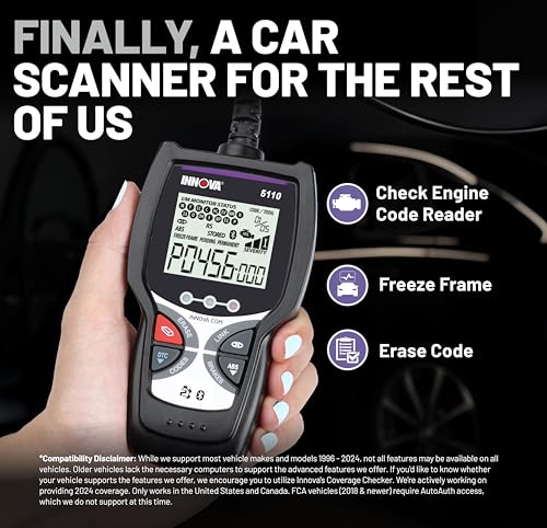 INNOVA 5110 Check Engine Code Reader - Super Simple Car Scanner for All Levels - Works on Most 1996 & Newer OBDII Cars - Image 2