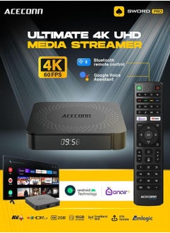 ACECONN SWORD Pro 4K UHD Android 11 TV Box with Advanced Features  - Image 4