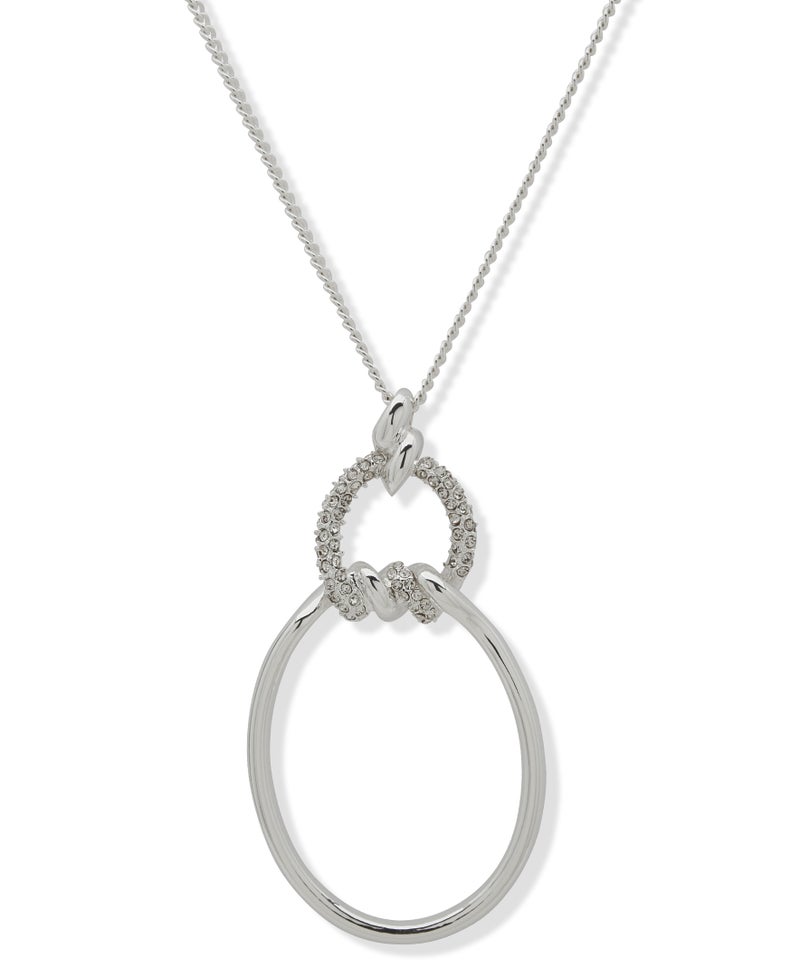 ناين ويست قلادة حبل مرصع