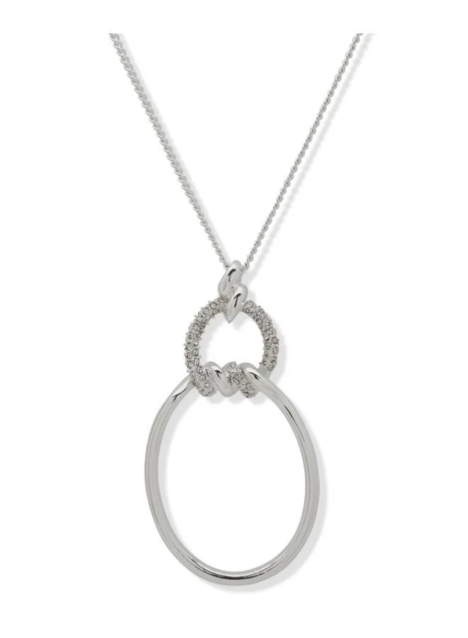 ناين ويست قلادة حبل مرصع