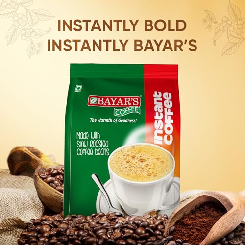 Bayar's Coffee Instant Coffee Powder 200g | Authentic Blend with 70% Coffee & 30% Chicory | Freshly Slow Roasted for Rich Aroma & Taste - Image 5