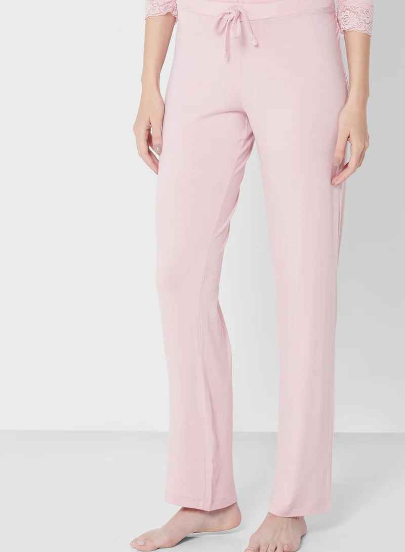 Catherine Pocket Detail Shirt & Pyjama Set