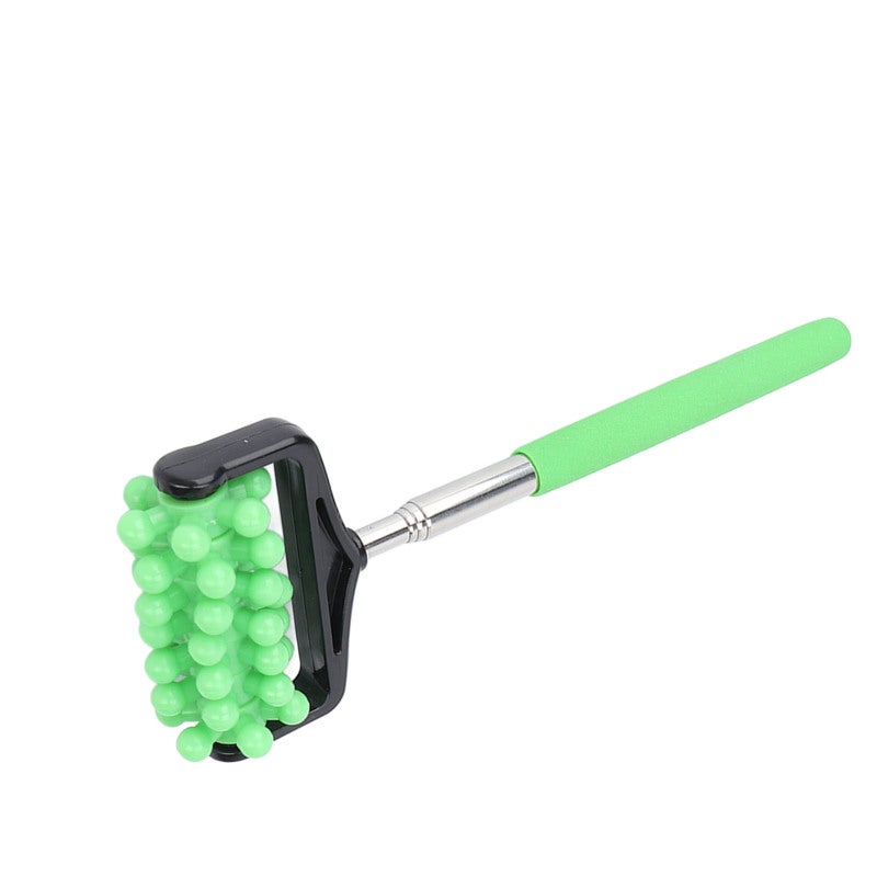 Telescopic Back Massager 8.3-22.8In Adjustable Length - Non Slip Ergonomic Handle Muscle Soreness Relief Roller for Home Gym Massage Shop - Image 5