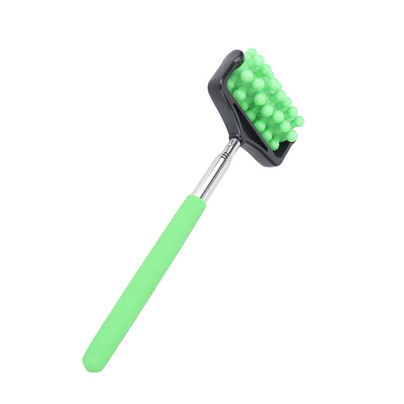 Telescopic Back Massager 8.3-22.8In Adjustable Length - Non Slip Ergonomic Handle Muscle Soreness Relief Roller for Home Gym Massage Shop - Image 3