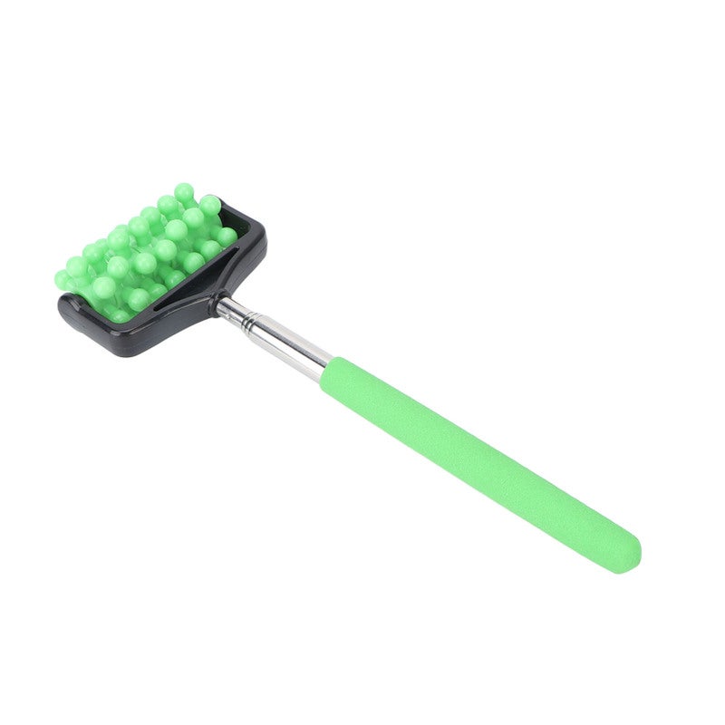 Telescopic Back Massager 8.3-22.8In Adjustable Length - Non Slip Ergonomic Handle Muscle Soreness Relief Roller for Home Gym Massage Shop - Image 4
